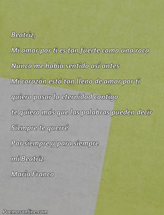 Inspirador Poema de Amor para Beatriz, 5 Poemas de Amor para Beatriz