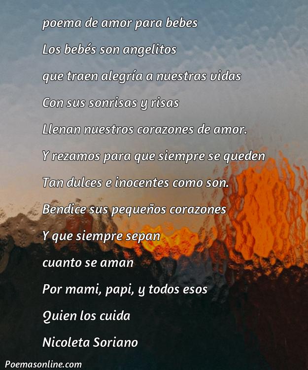 Mejor Poema de Amor para Bebes, Cinco Mejores Poemas de Amor para Bebes