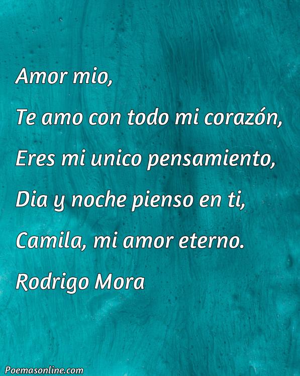 Reflexivo Poema de Amor para Camila, Poemas de Amor para Camila