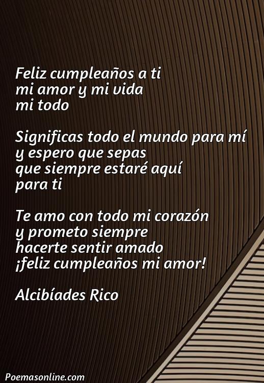 Excelente Poema de Amor para Cumpleaños Cortos, Cinco Poemas de Amor para Cumpleaños Cortos