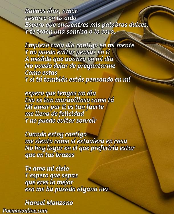 Mejor Poema de Amor para Enamorar de Buenos Dias, Poemas de Amor para Enamorar de Buenos Dias
