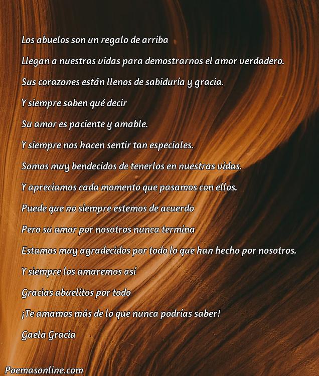 Corto Poema de Amor para los Abuelos, Poemas de Amor para los Abuelos