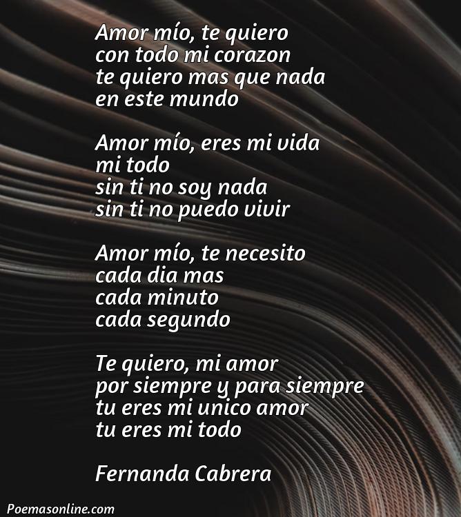 Corto Poema de Amor para mi Amada, 5 Mejores Poemas de Amor para mi Amada