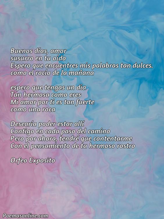Mejor Poema de Amor para mi Novia Buenos Dias, Cinco Poemas de Amor para mi Novia Buenos Dias