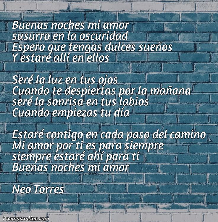 Reflexivo Poema de Amor para mi Novia de Buenas Noches, Poemas de Amor para mi Novia de Buenas Noches