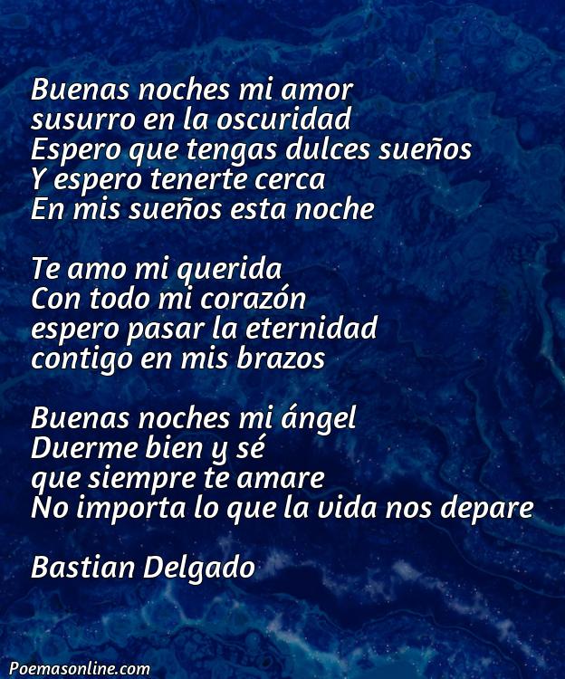 Inspirador Poema de Amor para mi Novia de Buenas Noches, Poemas de Amor para mi Novia de Buenas Noches