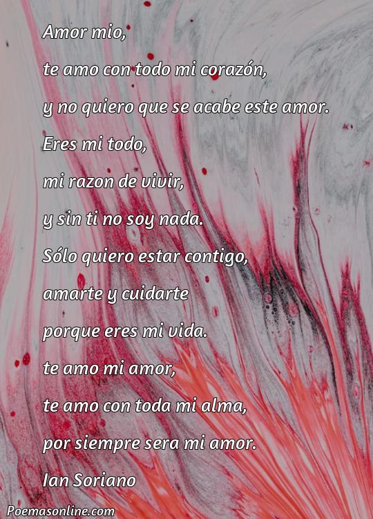 Excelente Poema de Amor para mi Novia que Lleguen al Corazón, Poemas de Amor para mi Novia que Lleguen al Corazón