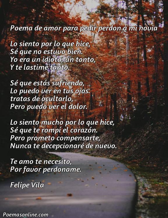 Hermoso Poema de Amor para Pedir Perdón a mi Novia, Cinco Poemas de Amor para Pedir Perdón a mi Novia