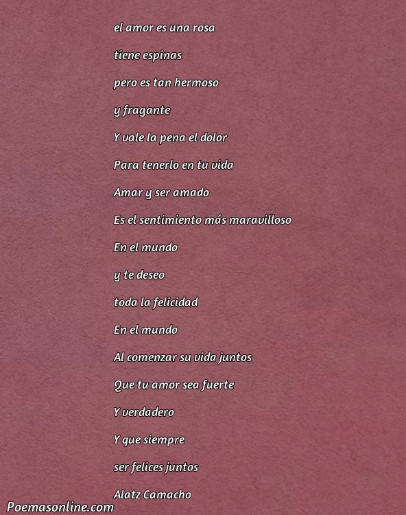 Hermoso Poema de Amor para Recién Casados, 5 Mejores Poemas de Amor para Recién Casados