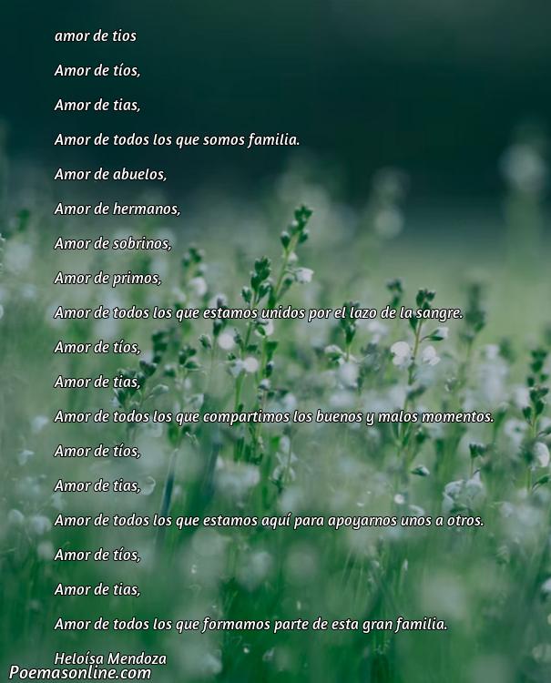 Reflexivo Poema de Amor para Tíos, Poemas de Amor para Tíos