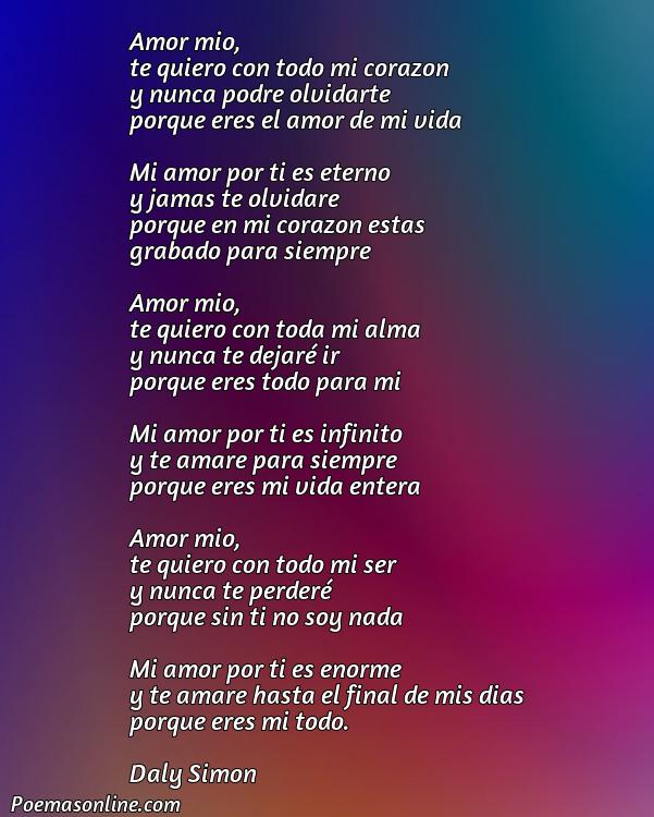 Corto Poema de Amor Romántico, Poemas de Amor Romántico