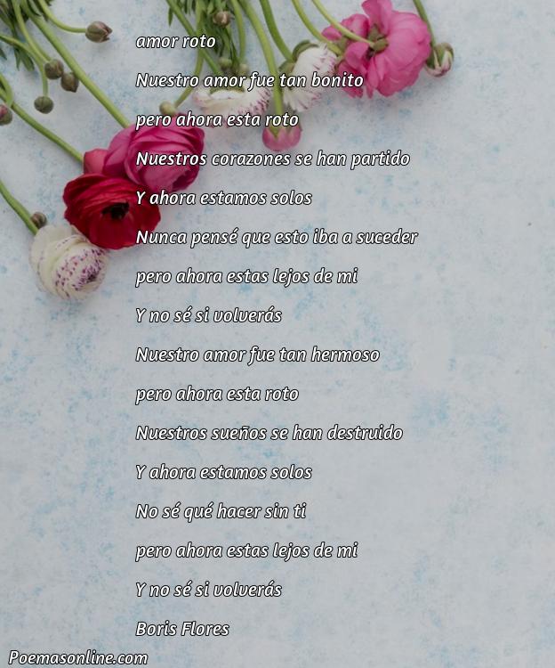 Reflexivo Poema de Amor Roto, 5 Mejores Poemas de Amor Roto