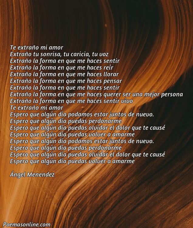Excelente Poema de Amor te Echo de Menos, 5 Mejores Poemas de Amor te Echo de Menos