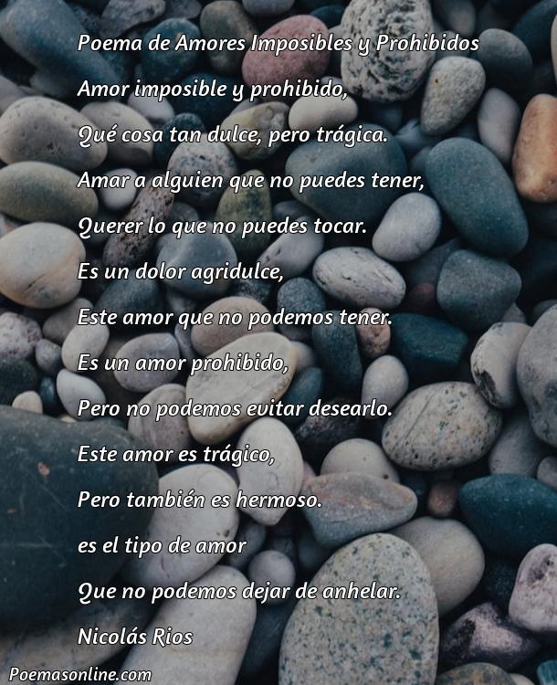Corto Poema de Amores Imposibles y Prohibidos, Cinco Poemas de Amores Imposibles y Prohibidos