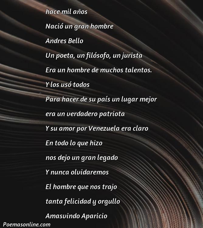 Hermoso Poema de Andrés Bello, Poemas de Andrés Bello