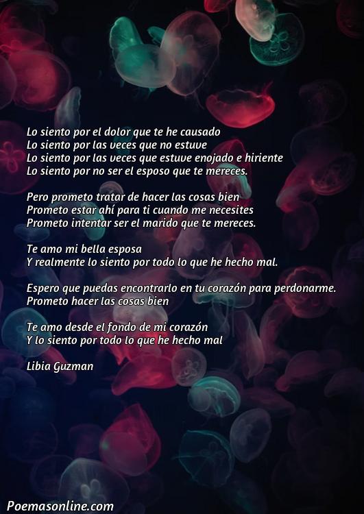 Hermoso Poema de Arrepentimiento para mi Esposa, Poemas de Arrepentimiento para mi Esposa