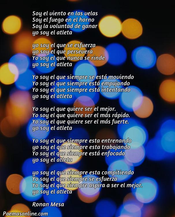 Excelente Poema de Atletismo, Poemas de Atletismo