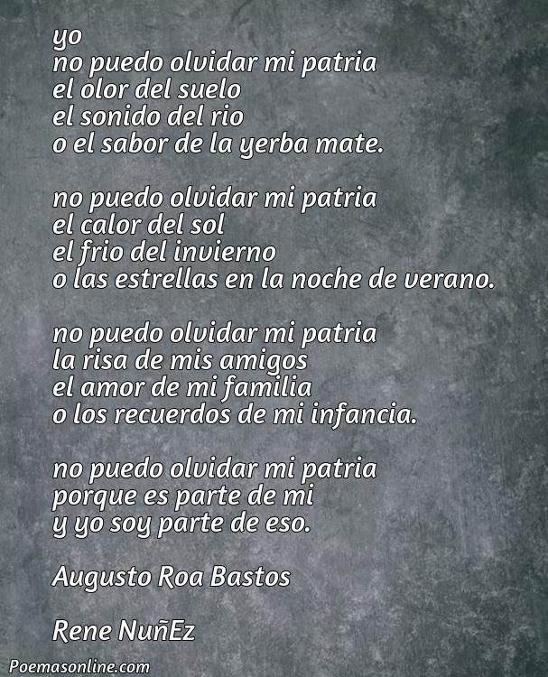 Excelente Poema de Augusto Roa Bastos, Poemas de Augusto Roa Bastos