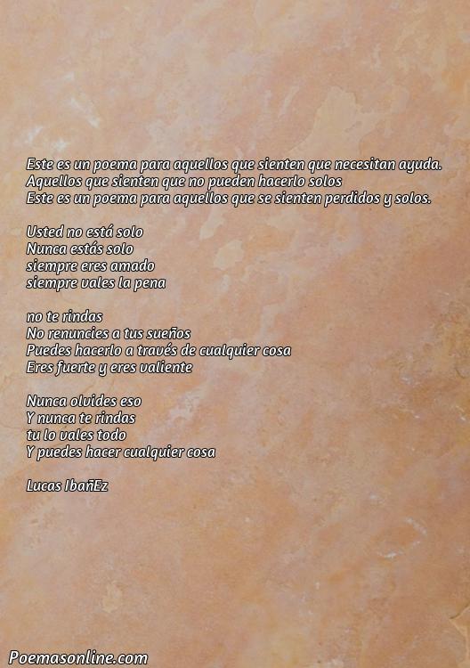 Excelente Poema de Autoayuda, Poemas de Autoayuda