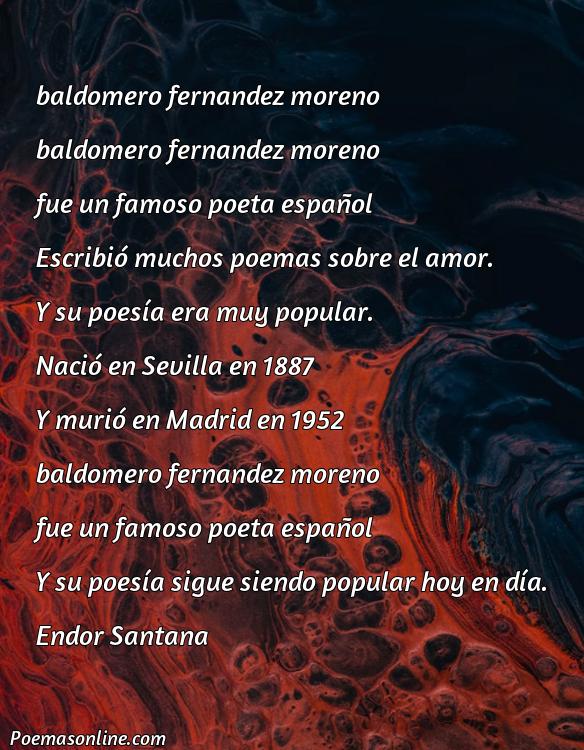 Mejor Poema de Baldomero Fernández Moreno, Cinco Mejores Poemas de Baldomero Fernández Moreno