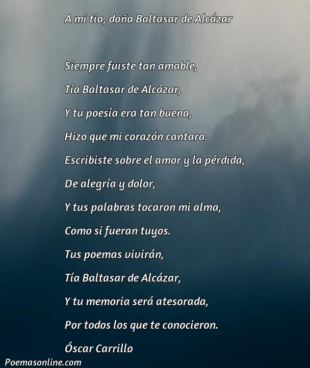Corto Poema de Baltasar de Alcázar, Cinco Poemas de Baltasar de Alcázar