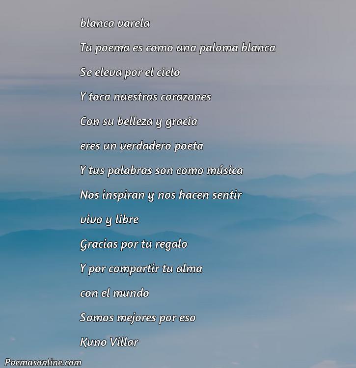 Inspirador Poema de Blanca Varela, Cinco Poemas de Blanca Varela
