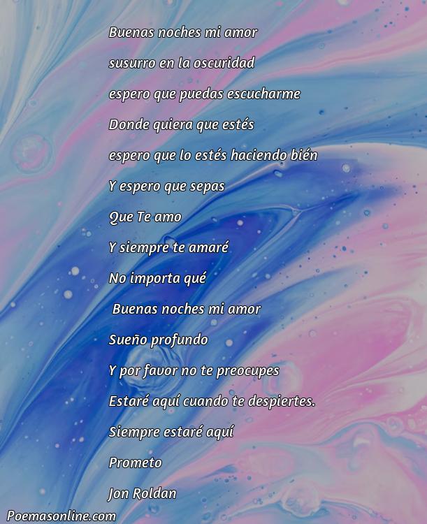 Excelente Poema de Buenas Noches para Enamorar a mi Novia, Poemas de Buenas Noches para Enamorar a mi Novia