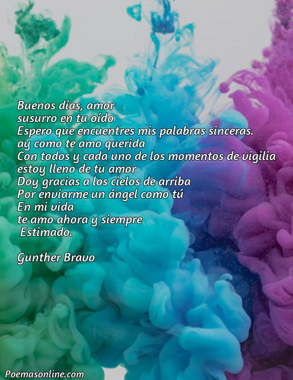 Hermoso Poema de Buenos Dias de Amor para mi Novia, Poemas de Buenos Dias de Amor para mi Novia