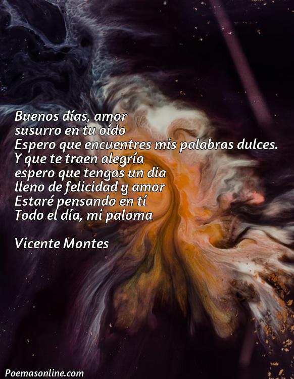 5 Mejores Poemas de Buenos Dias de Amor para mi Novia - Poemas Online