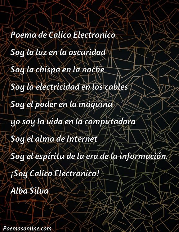 Excelente Poema de Calico Electrónico, Poemas de Calico Electrónico