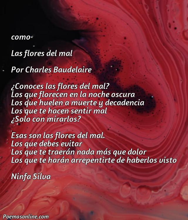 Excelente Poema de Charles Baudelaire las Flores Mal, Cinco Poemas de Charles Baudelaire las Flores Mal