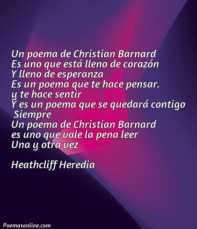 Hermoso Poema de Christian Barnard, Poemas de Christian Barnard