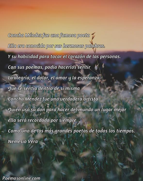 Cinco Poemas de Concha Mendez
