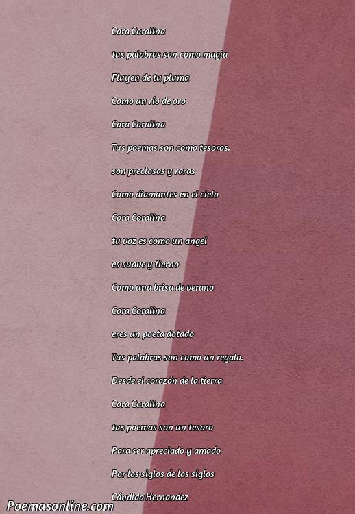 Mejor Poema de Cora Coralina, Cinco Mejores Poemas de Cora Coralina