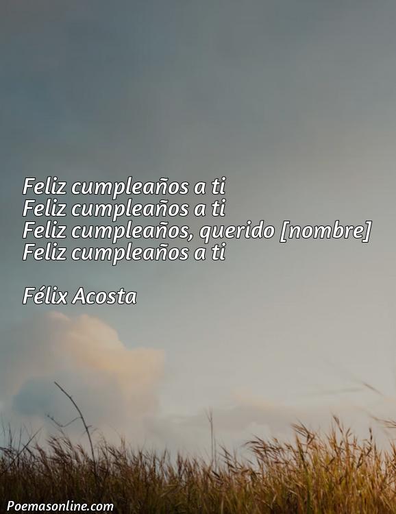 Mejor Poema de Cumpleaños con Nombre, Poemas de Cumpleaños con Nombre