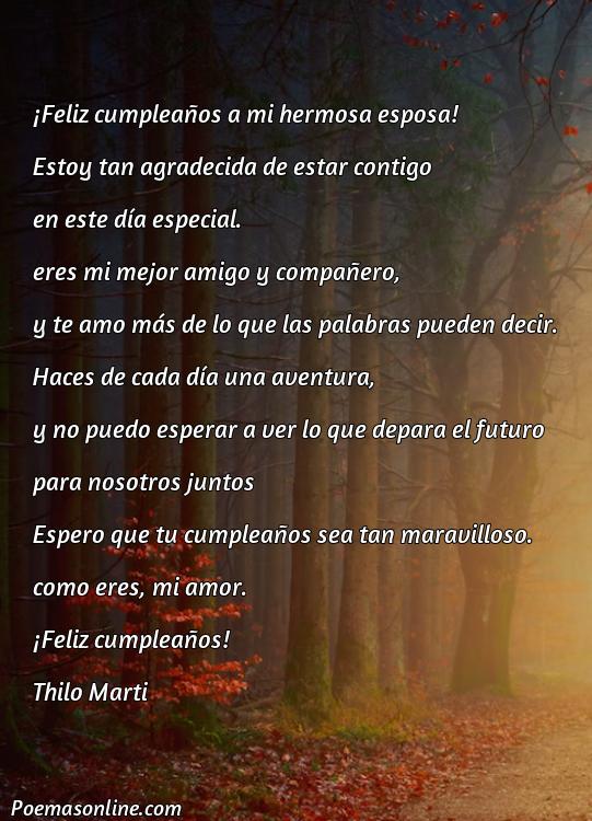 Excelente Poema de Cumpleaños para Esposa, Poemas de Cumpleaños para Esposa