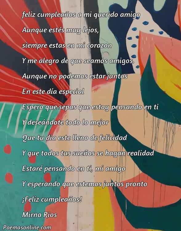 Hermoso Poema de Cumpleaños para un Amigo que Esta Lejos, Poemas de Cumpleaños para un Amigo que Esta Lejos