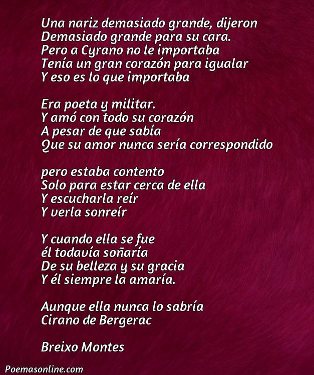 Lindo Poema de Cyrano de Bergerac, Cinco Mejores Poemas de Cyrano de Bergerac