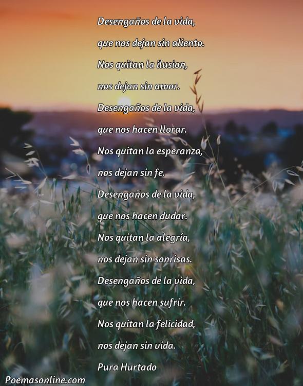 Lindo Poema de Desengaños de la Vida, 5 Mejores Poemas de Desengaños de la Vida