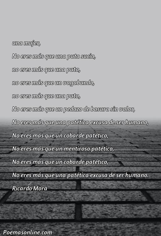 Excelente Poema de Desprecio a una Mujer, Poemas de Desprecio a una Mujer