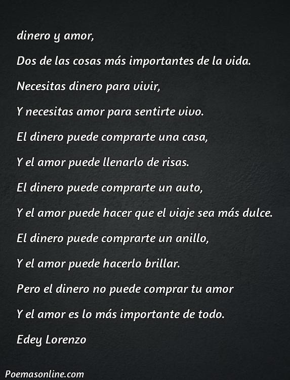 Inspirador Poema de Dinero y Amor, Cinco Poemas de Dinero y Amor