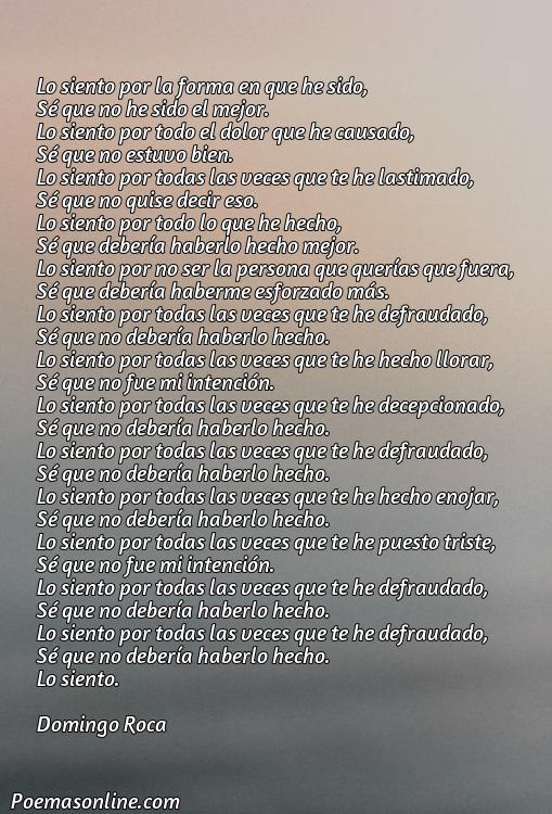 Reflexivo Poema de Disculpas, Cinco Poemas de Disculpas