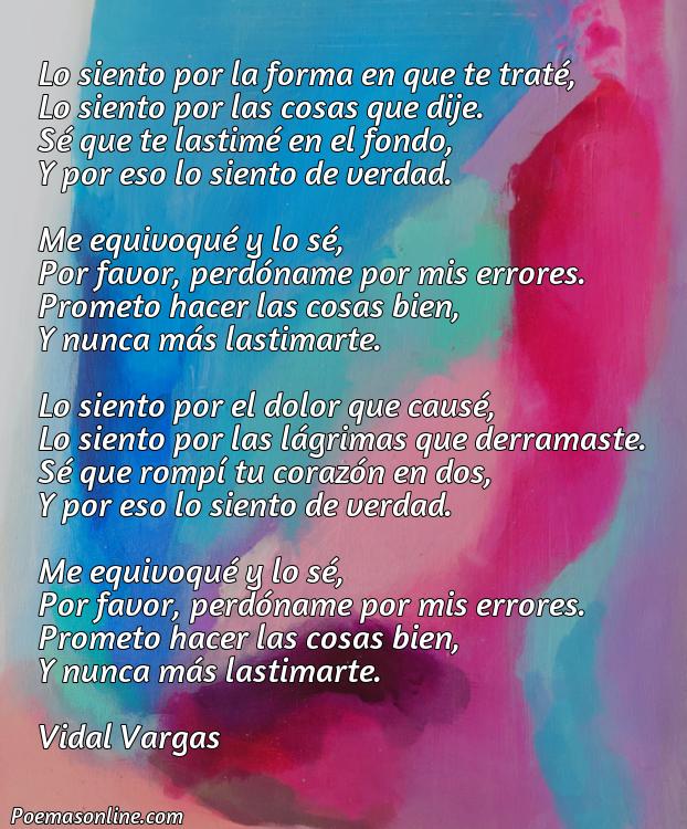 Inspirador Poema de Disculpas a una Amiga, Cinco Poemas de Disculpas a una Amiga