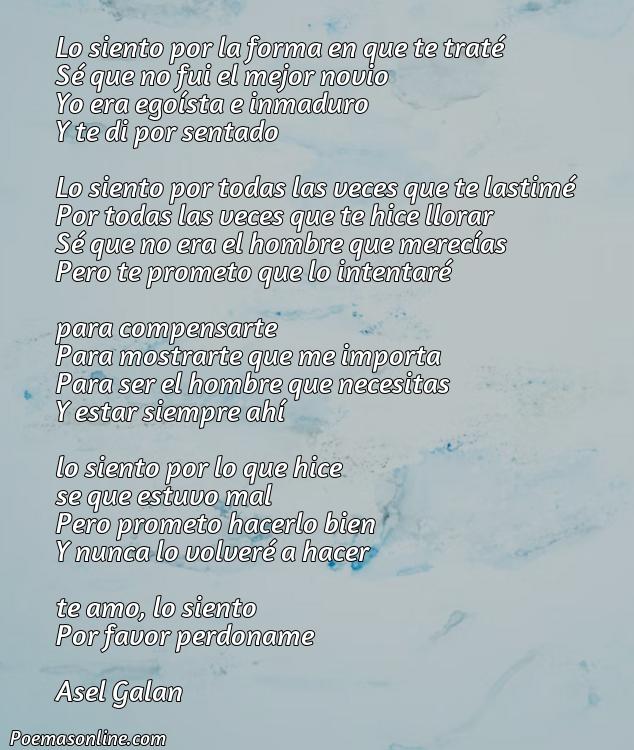 Inspirador Poema de Disculpas para mi Novia, Poemas de Disculpas para mi Novia