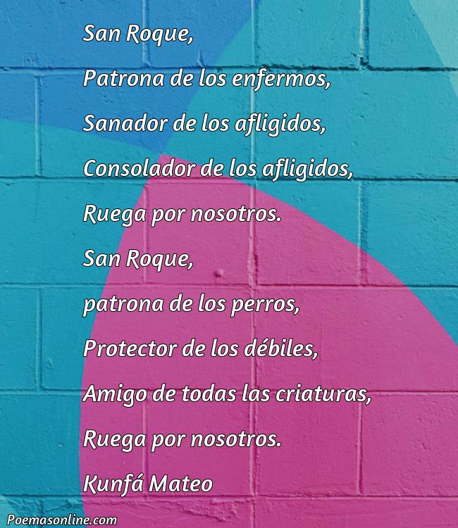 Hermoso Poema de Dos Estrofas sobre San Roque, Poemas de Dos Estrofas sobre San Roque