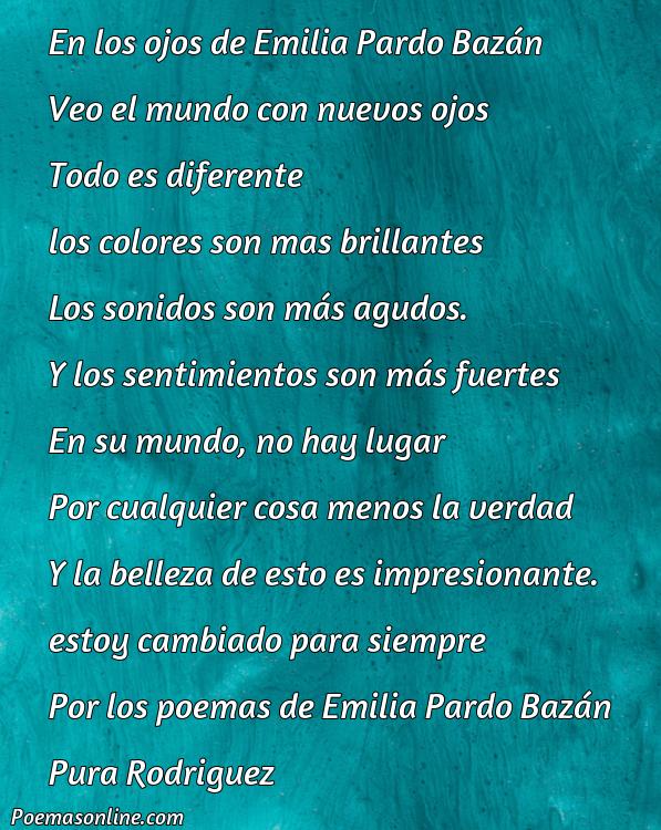 Reflexivo Poema de Emilia Pardo Bazán, 5 Poemas de Emilia Pardo Bazán