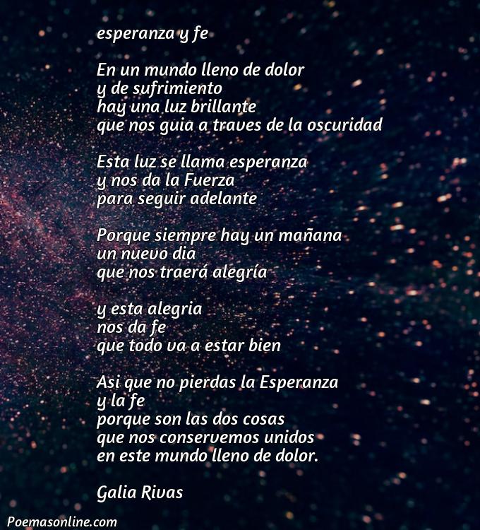 Excelente Poema de Esperanza y Fe, Poemas de Esperanza y Fe