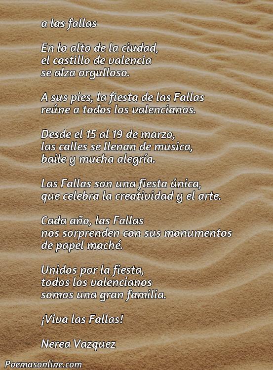 Lindo Poema de Fallas en Valenciano, Cinco Mejores Poemas de Fallas en Valenciano