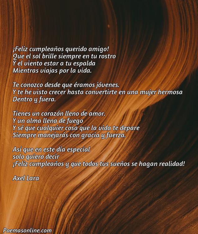 Mejor Poema de Felicitación de Cumpleaños para una Amiga, Poemas de Felicitación de Cumpleaños para una Amiga