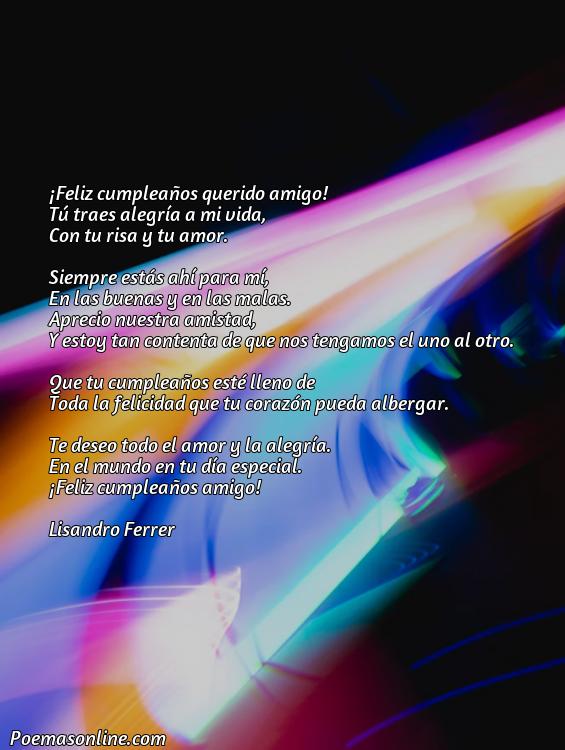 Mejor Poema de Feliz Cumpleaños Amiga, Cinco Mejores Poemas de Feliz Cumpleaños Amiga